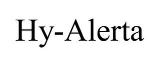 HY-ALERTA trademark