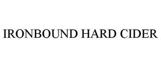 IRONBOUND HARD CIDER trademark