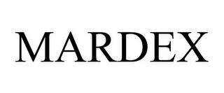 MARDEX trademark