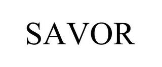 SAVOR trademark