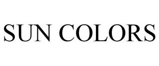 SUN COLORS trademark