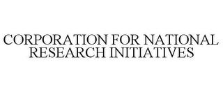 CORPORATION FOR NATIONAL RESEARCH INITIATIVES trademark