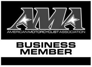 AMA AMERICAN MOTORCYCLIST ASSOCIATION BUSINESS MEMBERSINESS MEMBER trademark