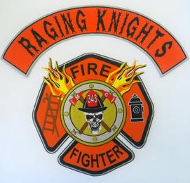 RAGING KNIGHTS FIRE FIGHTER trademark