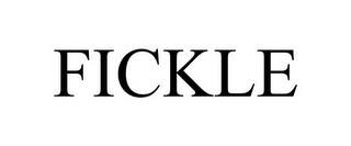 FICKLE trademark