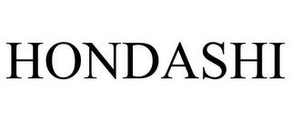 HONDASHI trademark