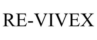 RE-VIVEX trademark