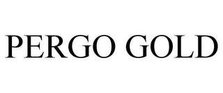 PERGO GOLD trademark