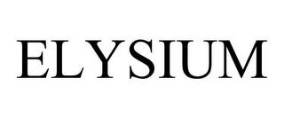 ELYSIUM trademark