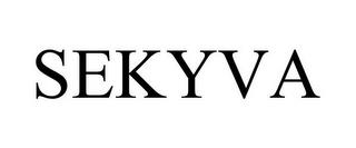 SEKYVA trademark