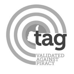 TAG VALIDATED AGAINST PIRACY trademark