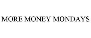 MORE MONEY MONDAYS trademark