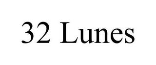 32 LUNES trademark