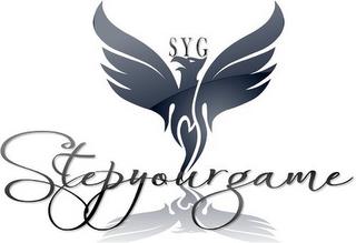 S Y G STEPYOURGAME trademark