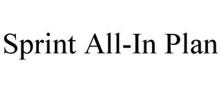 SPRINT ALL-IN PLAN trademark