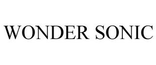 WONDER SONIC trademark