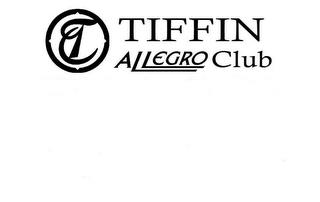 T TIFFIN ALLEGRO CLUB trademark