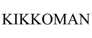 KIKKOMAN trademark