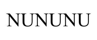 NUNUNU trademark