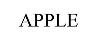 APPLE trademark