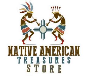 NATIVE AMERICAN TREASURES STORE trademark