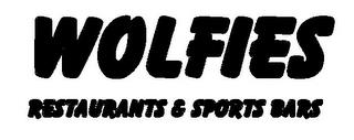 WOLFIES RESTAURANTS & SPORTS BARS trademark