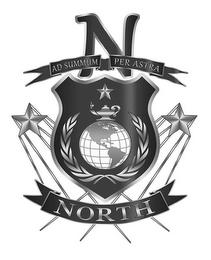 N AD SUMMUM PER ASTRA NORTH trademark