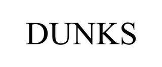 DUNKS trademark