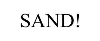 SAND! trademark