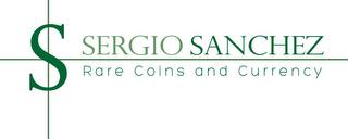 SERGIO SANCHEZ RARE COINS AND CURRENCY trademark