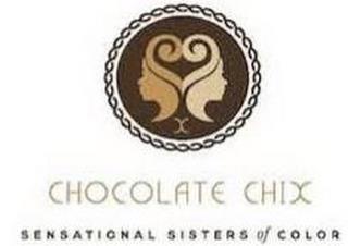 CHOCOLATE CHIX SENSATIONAL SISTERS OF COLOR trademark