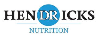 HENDRICKS NUTRITION trademark