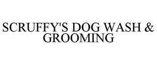 SCRUFFY'S DOG WASH & GROOMING trademark