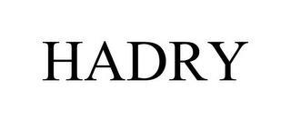 HADRY trademark