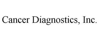 CANCER DIAGNOSTICS, INC. trademark