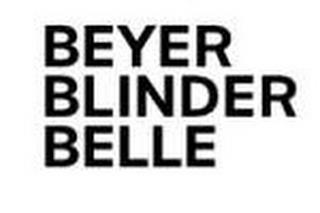 BEYER BLINDER BELLE trademark