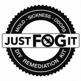 JUST FOG IT MOLD-SICKNESS-ODORS DIY REMEDIATION KIT trademark