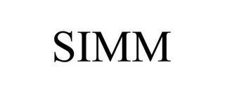 SIMM trademark