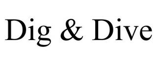 DIG & DIVE trademark