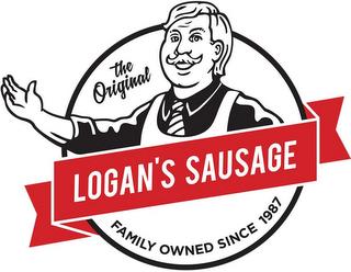 LOGAN'S SAUSAGE THE ORIGINAL FAMILY OWNED SINCE 1987 trademark