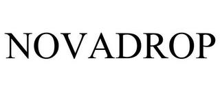 NOVADROP trademark