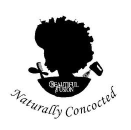 BEAUTIFUL FUSION NATURALLY CONCOCTED trademark