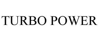 TURBO POWER trademark