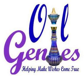 OIL GENIES HELPING MAKE WISHES COME TRUE trademark