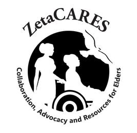 ZETACARES COLLABORATION, ADVOCACY AND RESOURCES FOR ELDERS trademark