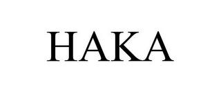 HAKA trademark