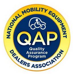 NATIONAL MOBILITY EQUIPMENT DEALERS ASSOCIATION QAP QUALITY ASSURANCE PROGRAM trademark