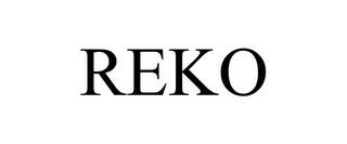 REKO trademark