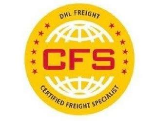 CFS DHL FREIGHT CERTIFIED FREIGHT SPECIALIST trademark