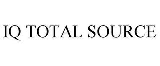 IQ TOTAL SOURCE trademark